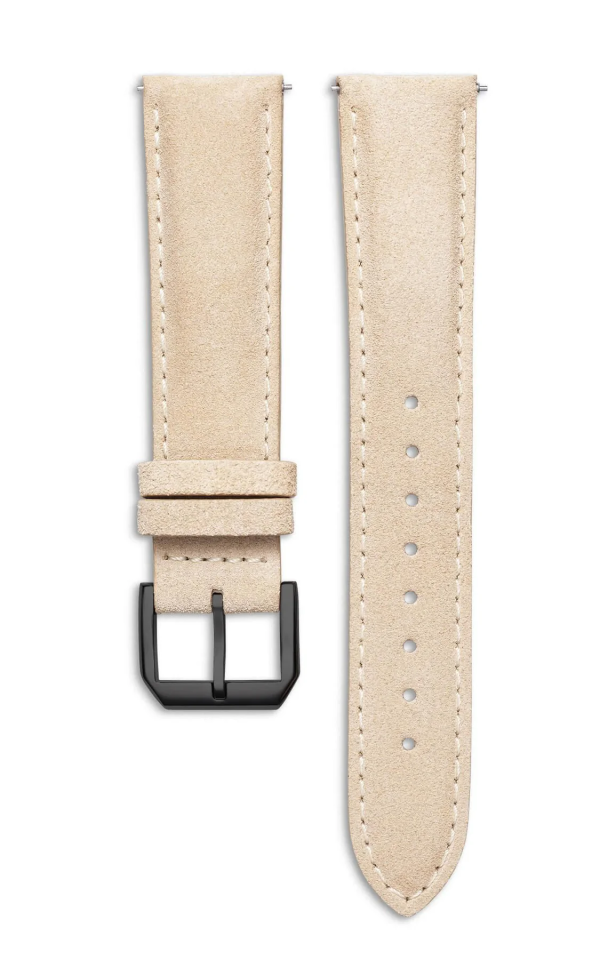 Abesty Watches Accessories Itlian Light Suede Leather Strap Brown Organge Black Blue Band