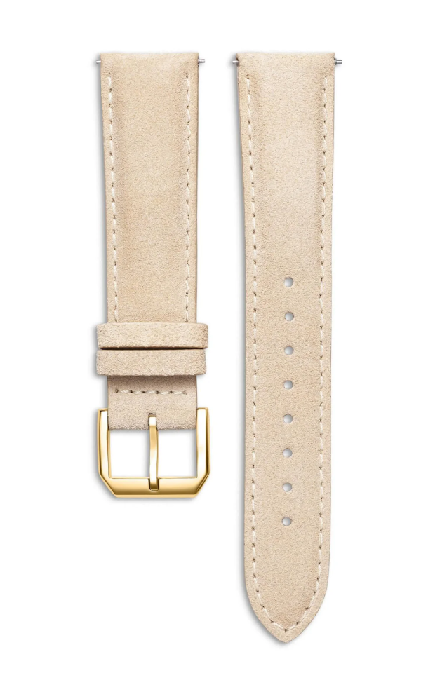 Abesty Watches Accessories Itlian Light Suede Leather Strap Brown Organge Black Blue Band - Image 2
