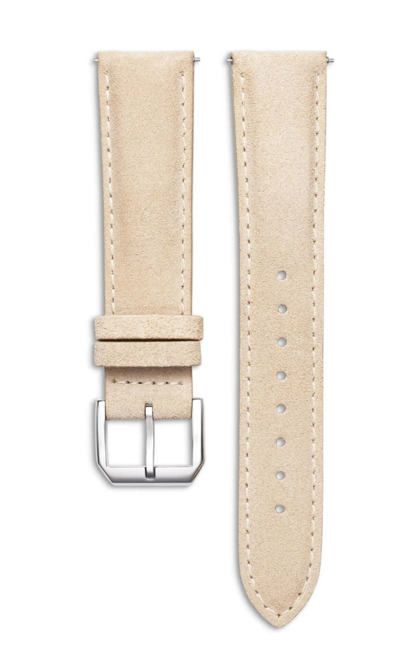 Abesty Watches Accessories Itlian Light Suede Leather Strap Brown Organge Black Blue Band - Image 3