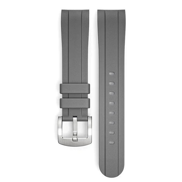 Abesty Watches Factory Men's Accessories Grey Rubber Strap Watch Wrists Band For Men - Image 2