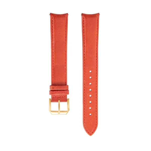 Abesty Watches Accessories Itlian Genuine Leather Strap Brown Organge Black Blue Band - Image 2