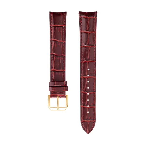 Abesty Men's Watches Accessories Itlian Genuine Leather Strap Brown Grey Black Blue Band - Image 3