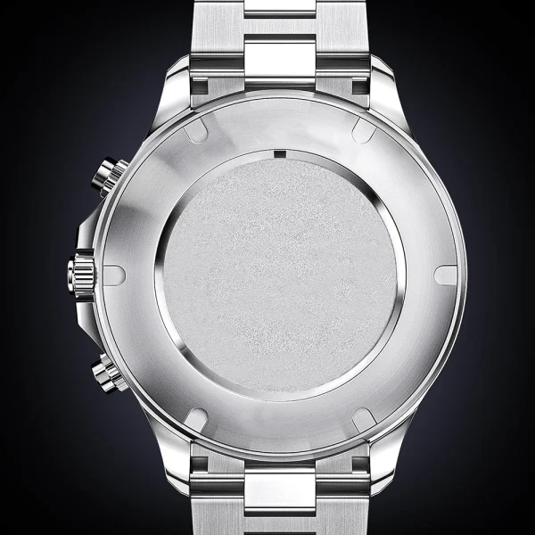 Quartz Watches Stainless Steel Men Bracelet Abesty Factory Whole Sales Black Dial Luxury Watches - Image 4