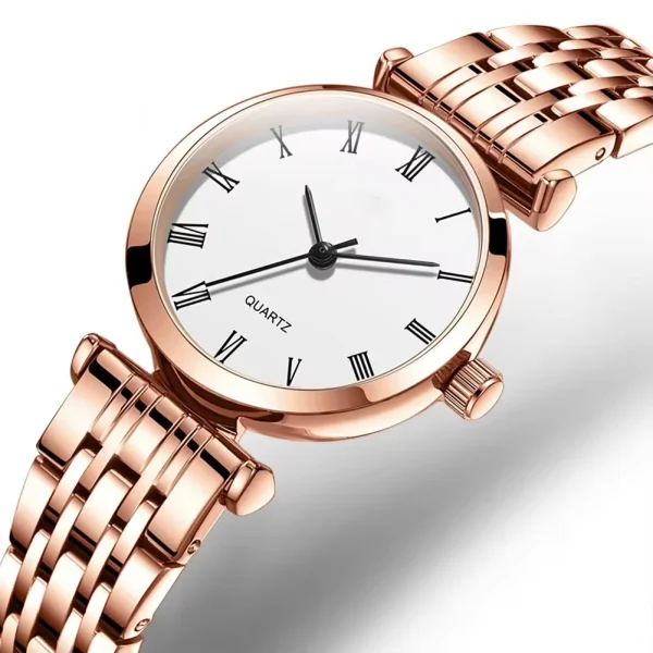Women Luxury Calendar Waterproof Watches Multi Function Fancy Round Watch