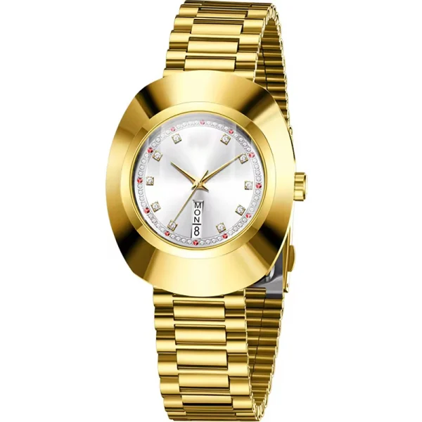 Luxury Stainless Steel Quartz Watches Abesty Factory Fashion Gold Women Watches