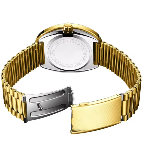 Luxury Stainless Steel Quartz Watches Abesty Factory Fashion Gold Women Watches - Image 2