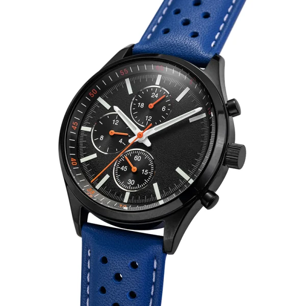 Stainless Steel Men Watches Abesty Factory Master Itlian Genuine Leather Starp Men's Watch - Image 3