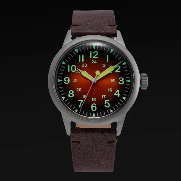 Abesty Watches Factory Whole Sales Men Stainless Steel Sunrise Dial Watches - Image 3